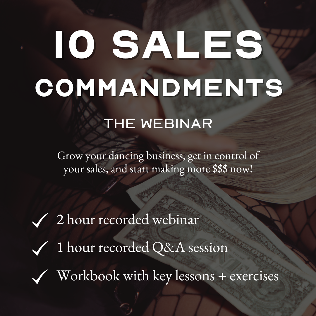 10 Sales Commandments - Pre-Recorded